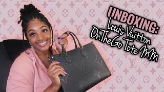 Louis Vuitton OnTheGo MM Empreinte Unboxing amp Review  GirlsLikeYou [upl. by Wivina]