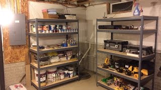 FAST FWD  HOW TO BUILD STEEL SHELVES  Muscle Rack [upl. by Malsi840]