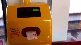 How to validate a ticket on Warsaw public transport [upl. by Von]