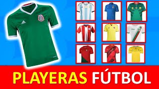 ADIVINA camisetas de fútbol famosas ⚽️🧐 [upl. by Anivas573]