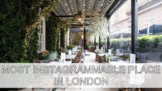 MOST INSTAGRAMMABLE PLACE IN LONDON  Dalloway Terrace [upl. by Asylla]