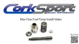 CorkSport Max Flow Fuel Pump HPFP Internals  Install Video [upl. by Wade]