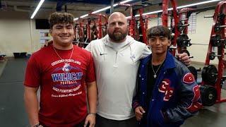 GregoryPortlands Bonneau and Ochoa make lifting school history [upl. by Hatnamas]