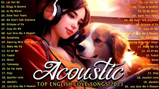 Best Acoustic Love Songs 2023 ❤ Trending Acoustic Love Songs Cover Playlist 2023 [upl. by Harvard]