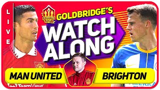 Manchester United vs Brighton LIVE Stream Watchalong with Mark Goldbridge [upl. by Brass]