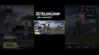 Pubg mobile bedava hesap ilk giren alir [upl. by Margery599]