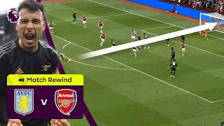 EXTRATIME DRAMA Aston Villa vs Arsenal  Premier League Highlights [upl. by Ahseet750]