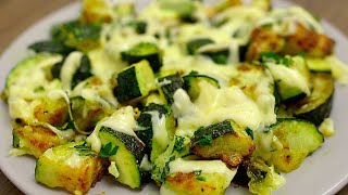 Leckere Zucchini in 5 Minuten Ein einfaches Rezept für frittierte Zucchini [upl. by Asiilanna]