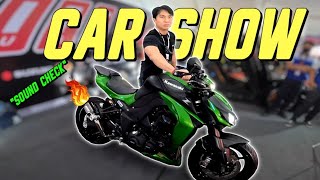 Sinali sa Carshow yung Z1000R ko binomba pa  Manila International Auto Show  Reed Motovlog [upl. by Hailed]