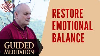 Meditation to restore emotional balance [upl. by Anilosi]