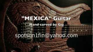 Ibanez custom carved guitar [upl. by Joh]