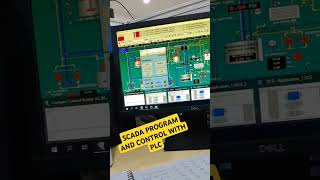 SCADA Programming with plc control scada scadaprogramming scadasystem PLCautomation [upl. by Torrence]