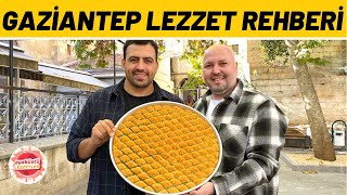 GAZİANTEP LEZZET REHBERİ Beyran Baklava Lahmacun Küşleme Ağlık Katmer  Ayaküstü Lezzetler [upl. by Melas]