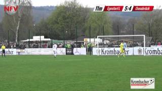 1FC Germania EgestorfLangreder vs VfL Osnabrück Elfmeterschießen [upl. by Ruelu541]