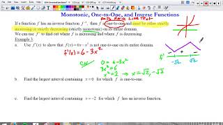 73 Part 3 Monotonicity [upl. by Ojaras318]