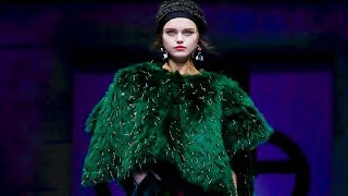 Giorgio Armani  FallWinter 201819  MFW [upl. by Haimarej41]