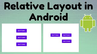 Relative Layout in Android  TechViewHub  Android Studio [upl. by Ladnyk]