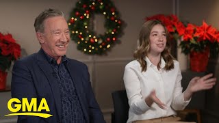 Tim Allen and daughter talk starring together in The Santa Clauses [upl. by Kruse392]