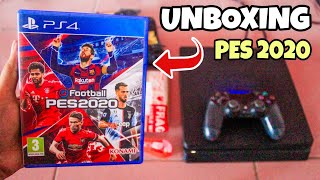 UNBOXING KASET  BD PES 2020 PS4 ORIGINAL [upl. by Niras]