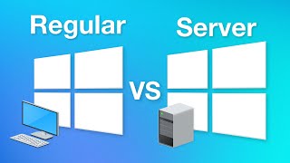 Windows Server vs Regular Windows  How Are They Different [upl. by Longley]