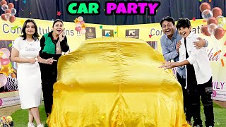 CAR PARTY  Celebration of New Car with Family  500th Episode  Aayu and Pihu Show [upl. by Ledarf]