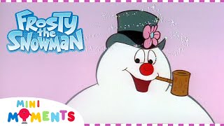 Frosty Comes To Life ☃️  Frosty the Snowman  Movie Moments  Mini Moments [upl. by Enailuj651]