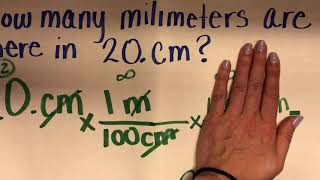 Metric Conversions using Dimensional Analysis [upl. by Nahrut]