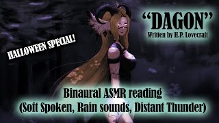 Dagon Soft Spoken Horror Binaural ASMR [upl. by Tankoos]