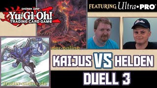 YuGiOh Duell 3 Kaiju VS Helden deutsch traderonlinevideo YGO Trader 2019 Match Tutorial Deck [upl. by Erapsag]