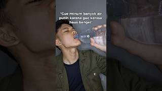 Jika lu terlalu banyak minum air Itu artinya  trendingshorts shortvideo [upl. by Gerard]