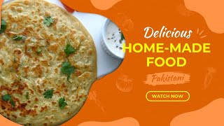 Quick and Easy Pakistani Aloo Paratha  Cooking TutorialquotFoodworld74 [upl. by Memberg605]