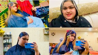 Ajj Ma Na Apna skin or Hair treatment karwaya Khadijafarhanvlogs [upl. by Lipkin187]