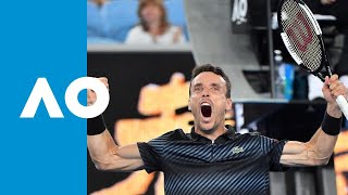 Marin Cilic v Roberto Bautista Agut match highlights 4R  Australian Open 2019 [upl. by Naelcm]