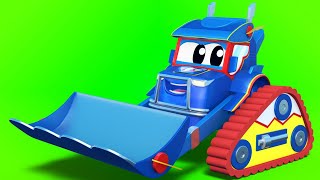 Le Super BULLDOZER et le TRACTEUR sauve les enfants  Car City  Dessins animés pour enfant [upl. by Sarad]