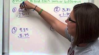 Echols Estimating and Rounding [upl. by Judon]