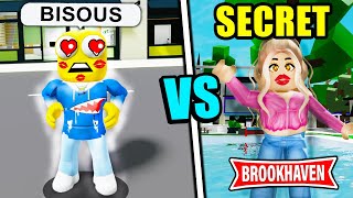 ODA DEMANDE UN BISOUS A ODETTE ça tourne mal 😱 Roblox Brookhaven RP [upl. by Lisetta]