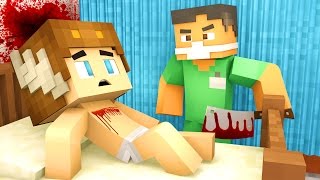 Minecraft Daycare  ESCAPING THE KILLER DOCTOR  Minecraft Kids Roleplay w UnspeakableGaming [upl. by Grae]