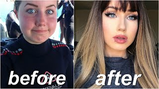 how to ACTUALLY catfish people makeup tutorial  beauty secrets [upl. by Hazlip196]