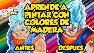 COMO COLOREAR CON COLORES DE MADERA  FÁCIL ✅  APRENDES RÁPIDO [upl. by Halvaard]