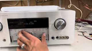 How To Factory Reset Marantz SR7500 AV Surround Receiver [upl. by Eentihw]