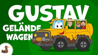 Gustav der Geländewagen  Kinderlieder zum Mitsingen  Fahrzeuglieder  EMMALU  Sing Kinderlieder [upl. by Consalve]