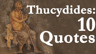 10 Insightful Thucydides Quotes [upl. by Annauj]