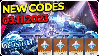 NEW REDEEM CODES GENSHIN IMPACT PRIMOGEMS CODES Live Stream 42 [upl. by Aoh]