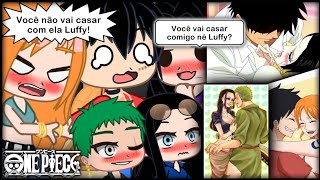 Mugiwaras  Hancock react Shipps Fotos e memes 😂❤️  One Piece  Quem vai casar com o luffy [upl. by Nuahsad]