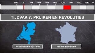 Pruiken en Revoluties  geschiedenis video tijdvak 7 [upl. by Laehcimaj700]