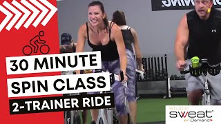 30 Minute Spinning® Class  Fat Burning Indoor Cycling Class [upl. by Atnim]