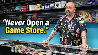 The Brutal Reality of Owning a Video Game Store [upl. by Summons]