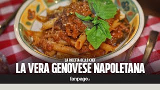 Genovese napoletana ecco la ricetta e come prepararla [upl. by Kloman5]