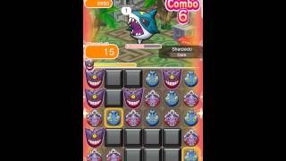 Pokemon Shuffle  The Sharpedo and Cherrim Safari BackToBackToBack Luck [upl. by Lu]