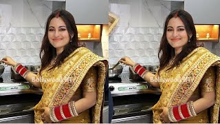 Sonakshi Sinha FIRST RASOI delicious dish impressed to husband Zaheer after wedding [upl. by Nylanaj]